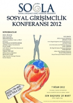 SOGLA Sosyal Girişimcilik Konferansı 2012 Etkinlik Afişi