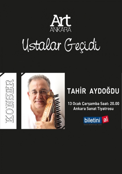 Ustalar Geçidi- Tahir Aydoğdu Etkinlik Afişi