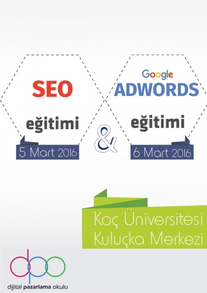 Google AdWords ve SEO Eğitimi Etkinlik Afişi