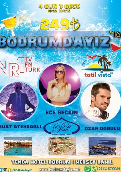 Bodrum Turu (19 - 22 Mayıs 2016 ) Etkinlik Afişi