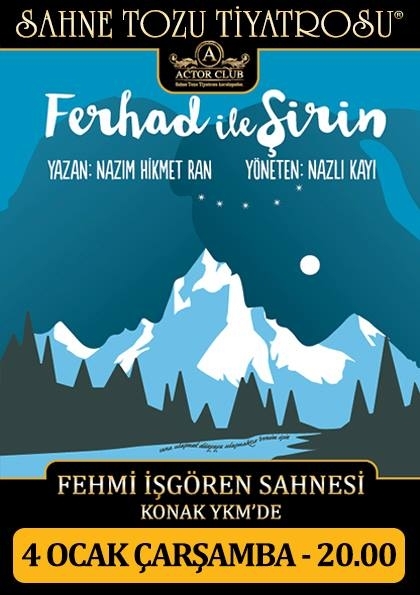 Ferhad ile Şirin Etkinlik Afişi