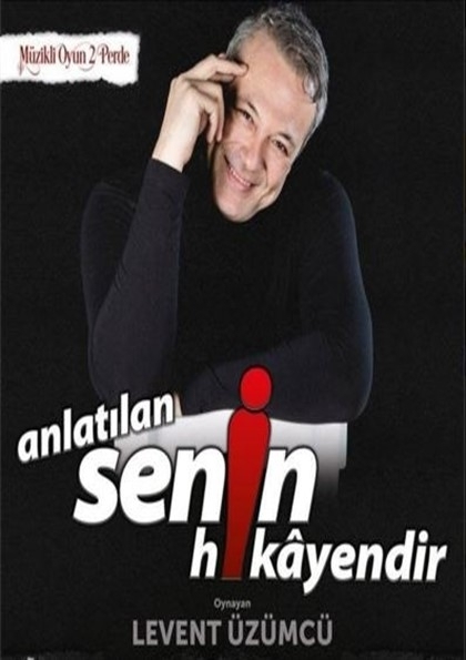 Levent Üzümcü - Anlatılan Senin Hikayendir Etkinlik Afişi