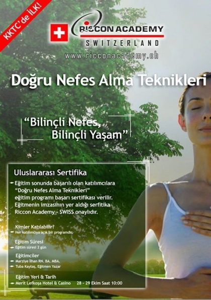 Doğru Nefes Alma Teknikleri Etkinlik Afişi