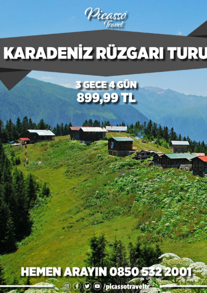 KARADENİZ RÜZGARI TURU Etkinlik Afişi