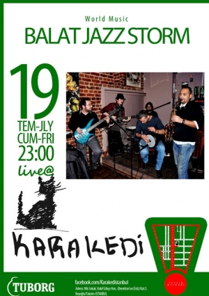 Balat Jazz Storm @ Karakedi Etkinlik Afişi