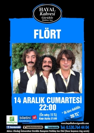 Flört Konseri Etkinlik Afişi