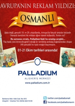 19 yy Osmanlı Reklamları Kromolitografi Sergisi Etkinlik Afişi