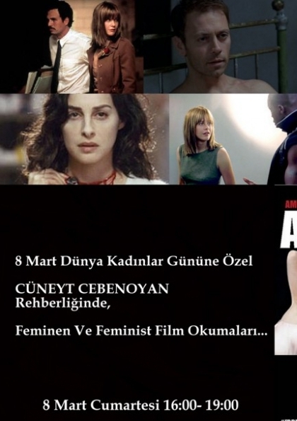 Feminen Ve Feminist Film Okumaları Etkinlik Afişi