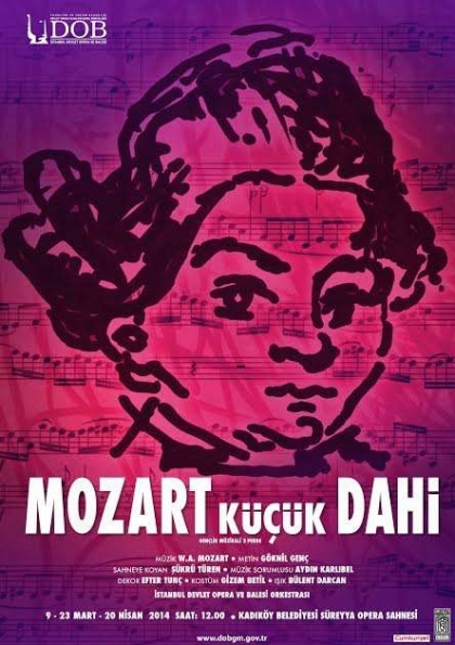 Mozart Küçük Dahi Etkinlik Afişi