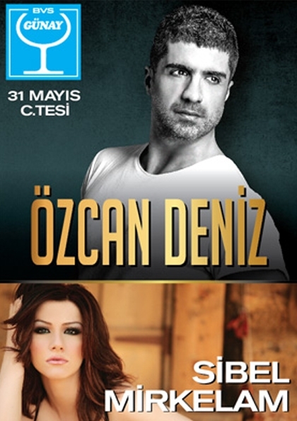 Özcan Deniz & Sibel Mirkelam Etkinlik Afişi