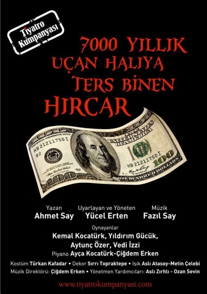 7000 Yıllık Uçan Halıya Ters Binen Hırcar Etkinlik Afişi