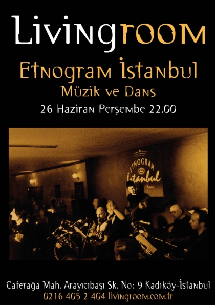 Etnogram İstanbul Gösterisi Etkinlik Afişi