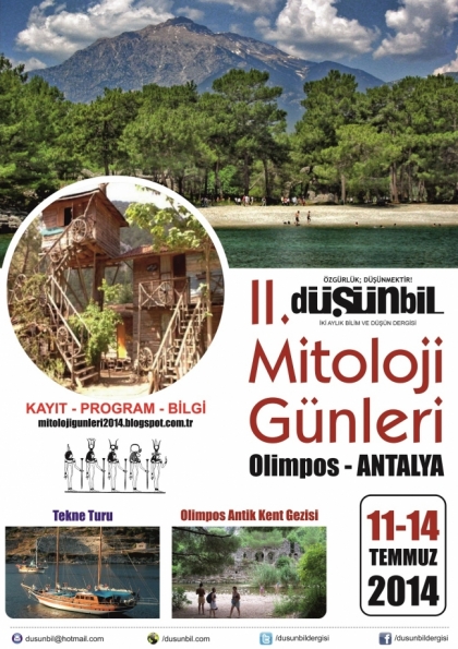 II. Mitoloji Günleri - Olimpos Etkinlik Afişi