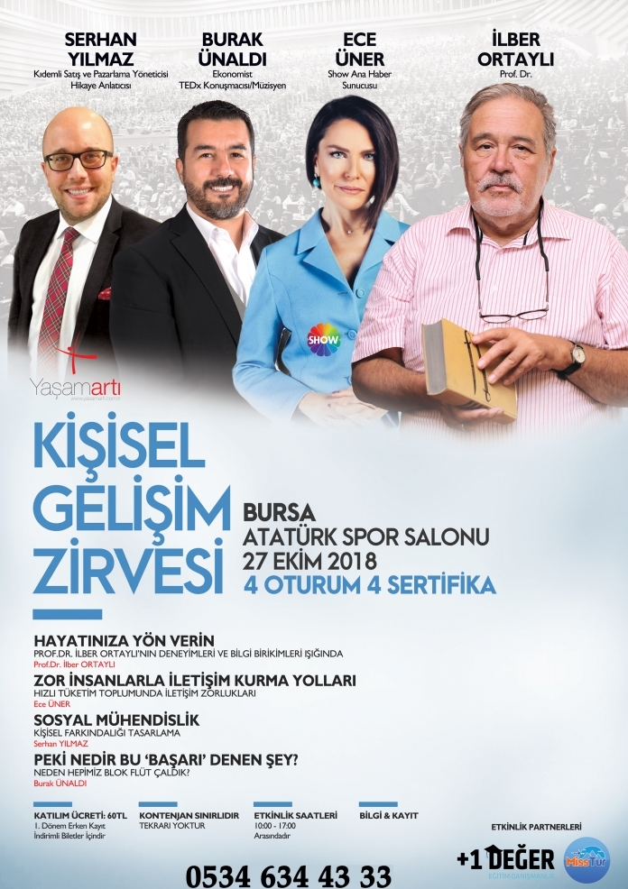 İlber Ortaylı Ile Bursa Kişisel Gelişim Zirvesi